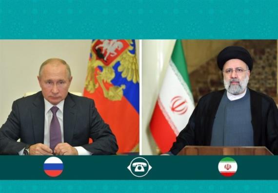 بوتين في حديث مع رئيسي: رد إيران كان أفضل عقاب للمعتدي