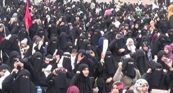 مهرجان خطابي لحرائر صنعاء في ذكرى عاشوراء ونصرة الشعب الفلسطيني