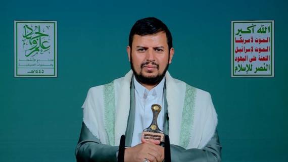 السيد القائد: الصهاينة يرددون شعار ” الموت للعرب ” والمناهج في السعودية والإمارات تتحدث بإعجاب عن العدو الصهيوني!