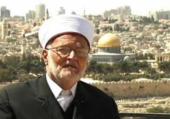 عكرمة صبري: العدو الإسرائيلي يخطط لإقامة بناية ضخمة لحجب الرؤية عن الأقصى