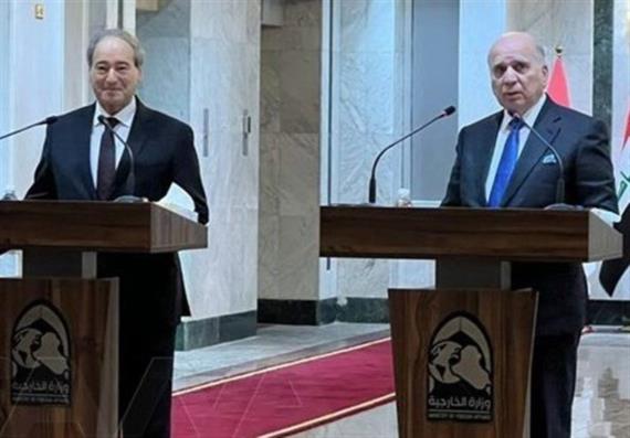 المقداد : سوريا والعراق تقفان موقفاً واحداً في مواجهة جميع التحديات المشتركة