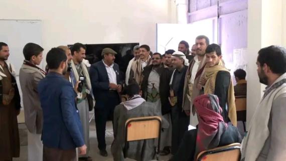 تفقد سير التعليم بفرع أكاديمية القرآن الكريم ومدارس علمية بعمران