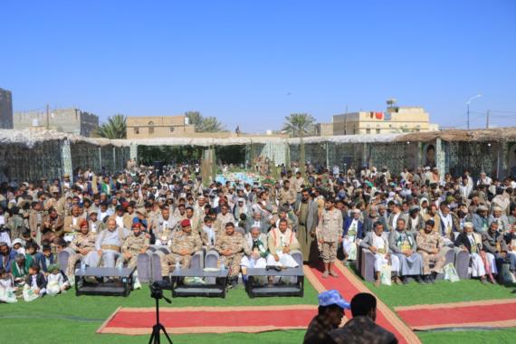 محافظ صعدة يفتتح معرض صور شهداء المنطقة العسكرية السادسة