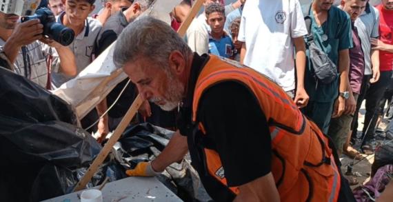 71 شهيداً في مجازر صهيونية جديدة بخانيونس جنوبي قطاع غزة