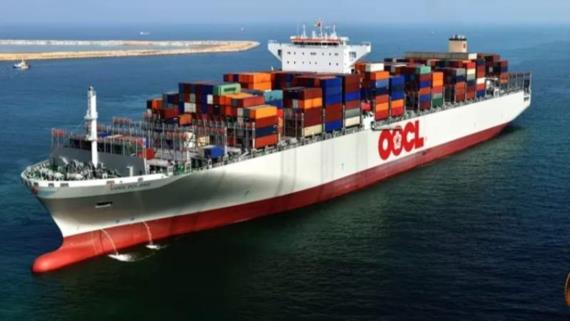شركة OOCL الصينية توقف رحلاتها من وإلى الموانئ الإسرائيلية