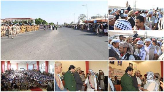 محافظة تعز تستقبل 36 أسيرا محررا من سجون العدوان