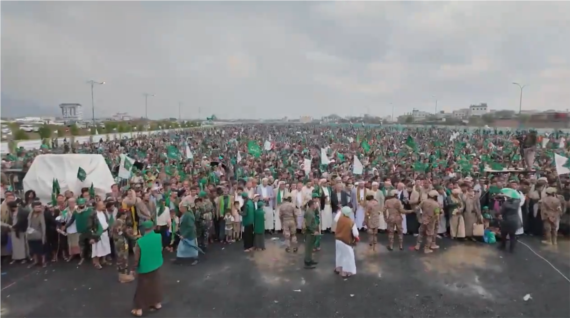 مهرجانان حاشدان لأبناء تعز ولحج احتفاء بذكرى المولد النبوي الشريف
