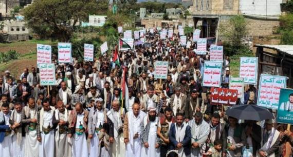 أبناء ذمار يؤكدون الاستمرار في مساندة الشعب الفلسطيني حتى تحقيق النصر