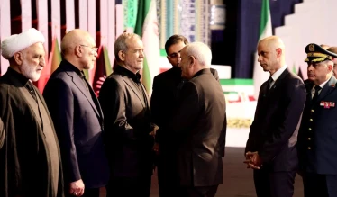 الرئيس الإيراني: الحشود المليونية تجسّد عظمة وصلابة القائد الشهيد الخامنئي
