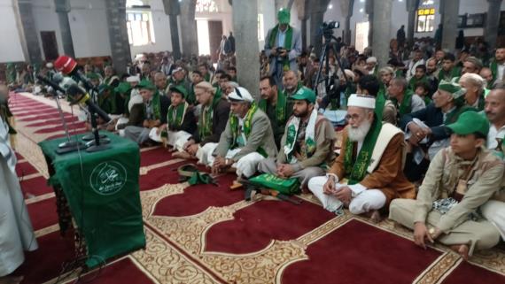 فعالية لمكتب الأوقاف وقطاع الإرشاد بعمران بذكرى المولد النبوي