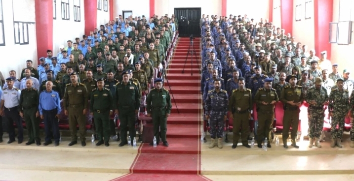 إدارة أمن محافظة تعز تُحيي الذكرى السنوية للشهيد