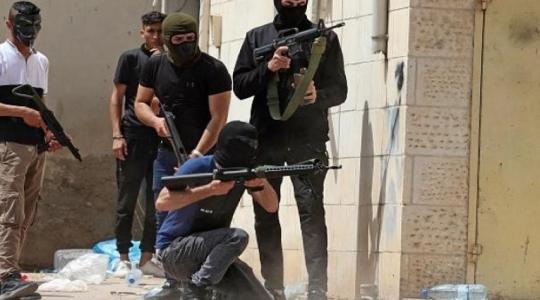 مقاومون فلسطينيون يطلقون النار على حاجز “الجلمة” شمال جنين