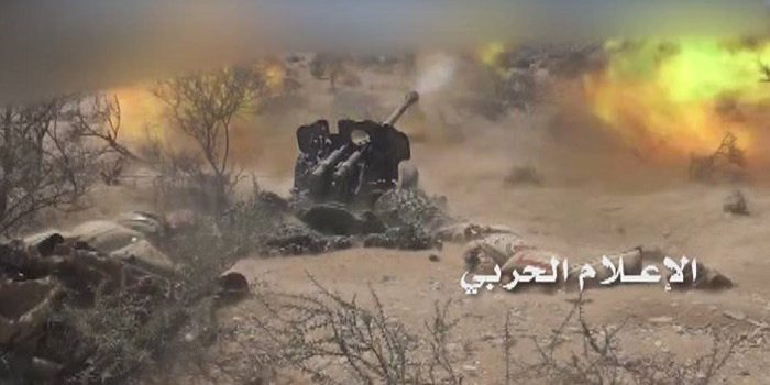 استهداف تجمعات الجنود السعوديين في موقع المعطن بجيزان