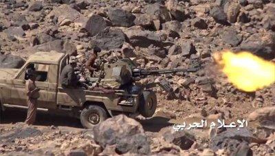 قتلى وجرحى في انكسار زحف لمرتزقة العدوان باتجاه أحد المواقع في منطقة حمير بتعز