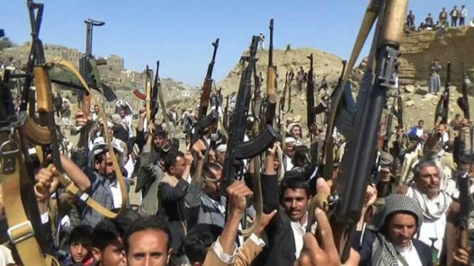 قبائل الجميمة بحجة تعلن النفير العام تلبية لنكف قبائل أرحب والجوف