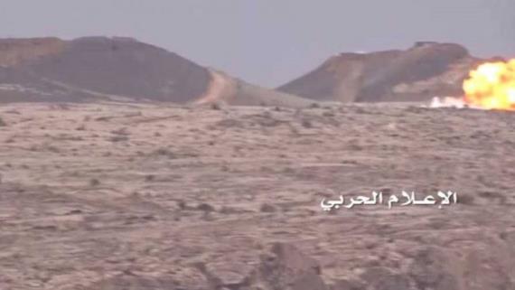 إفشال زحف للمرتزقة قبالة منفذ علب بعسير وتكبيدهم خسائر فادحة
