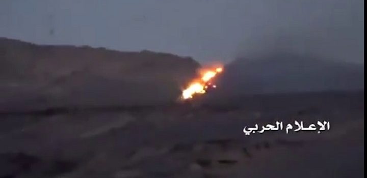 إحراق مخزن أسلحة لجيش العدو السعودي بنجران