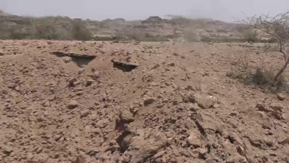استهداف العدوان للطرقات العامة بصعدة