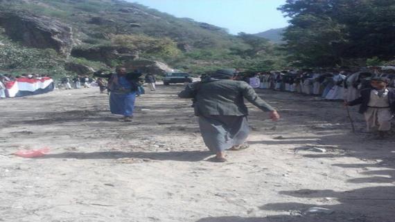 لقاء قبلي لثلاث محافظات في وادي لاعة بحجة
