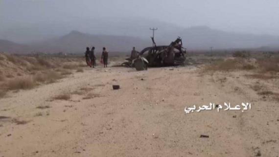 تدمير آلية لمرتزقة العدوان ومصرع طاقمها في شبوة