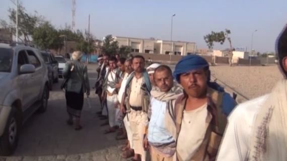 دفعة جديدة من المقاتلين من أبناء ريمة تتجه إلى الحديدة