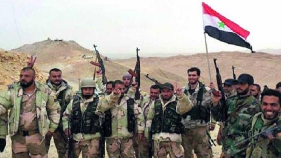 الجيش السوري يستعيد قرى وتلال وأبار نفطية شرق حمص