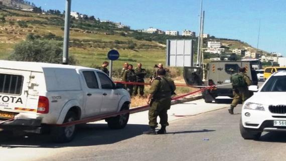 استشهاد فلسطيني وإصابة جنديين إٍسرائيليين في عملية دهس بطولية في الخليل