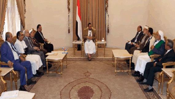 الرئيس الصماد يشيد بما تحقق مؤخرا من إنجازات وتسريع للأحكام وعمليات التقاضي