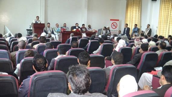لقاء موسع بذمار يؤكد على ضرورة رفد الجبهات وإعطاءها الأولوية