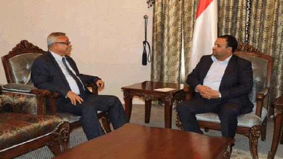 الرئيس الصماد يستعرض مع الجانب الروسي سبل إحلال السلام في اليمن