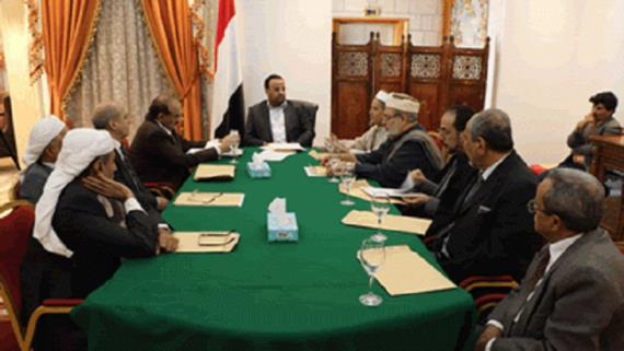 الرئيس الصماد يترأس اجتماعا لمجلس القضاء ويلتقي رئيس الحكومة