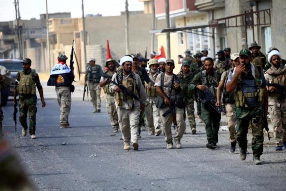 الحشد الشعبي ينفذ عمليات أمنية لملاحقة داعش في الموصل وسامراء