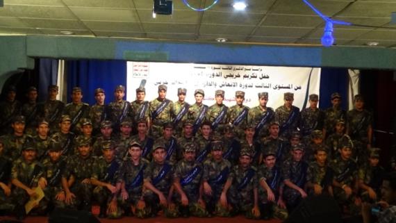 تخرج دفعة جديدة في الإسعاف الحربي 