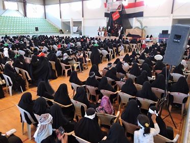 صور | حرائر العاصمة صنعاء يحين ذكرى استشهاد الامام الحسين علية السلام