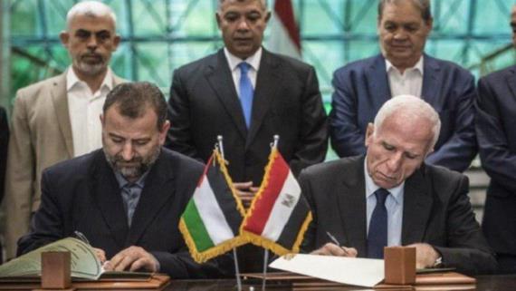 حركتا حماس وفتح توقعان اتفاق المصالحة