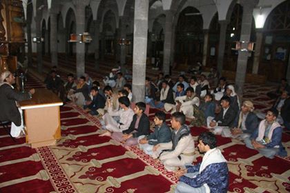 ندوة ثقافية بالجامع الكبير بذمار أحياء لذكرى قدوم الامام الهادي (ع) الى اليمن (صور)