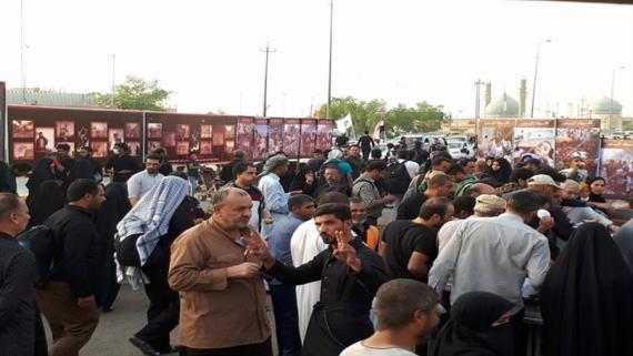 معارض صور في العراق لفضح جرائم العدوان على اليمن