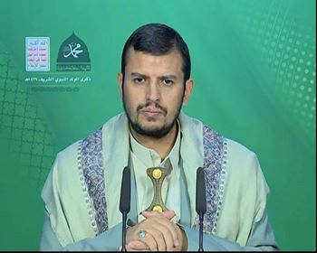 السيد عبد الملك الحوثي يدين تدنيس النظام السعودي المجرم للمسجد النبوي بأدخال أحد الصهاينة للمسجد