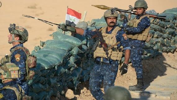 الحشد والجيش العراقي يطلقان عملية لتعقب خلايا “داعش”في جزيرة البغدادي