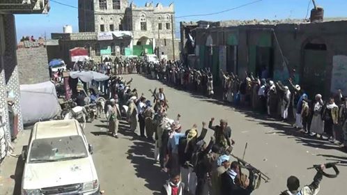 ريمة : وقفة قبلية بمديرية الجبين لتدشين الألفية الثانية من الصمود في وجهة العدوان