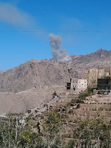 22 غارة جوية لطيران العدوان على الجوف ومأرب وصعدة