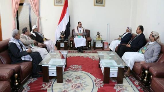 الرئيس الصماد يلتقي رئيس مجلس النواب و وزير الإدارة المحلية وأمين العاصمة ومحافظ صنعاء