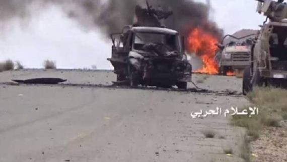 انكسار زحف واسع للجيش السعودي ومرتزقته على جمارك حرض