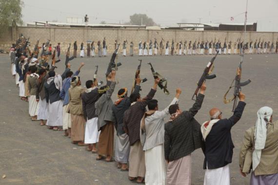 ابناء سحار بصعدة ينظمون وقفة احتجاجية بمشاركة رئيس اللجنة الثورية العليا