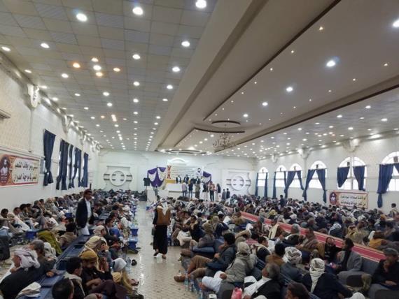 مجلس التلاحم القبلي ينظم فعالية في الذكرى السنوية للشهيد القائد