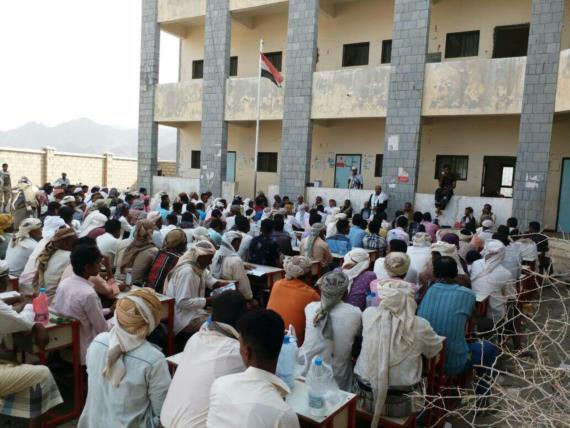 أمسية توعوية بعزلة الضامر في مديرية باجل بالحديدة