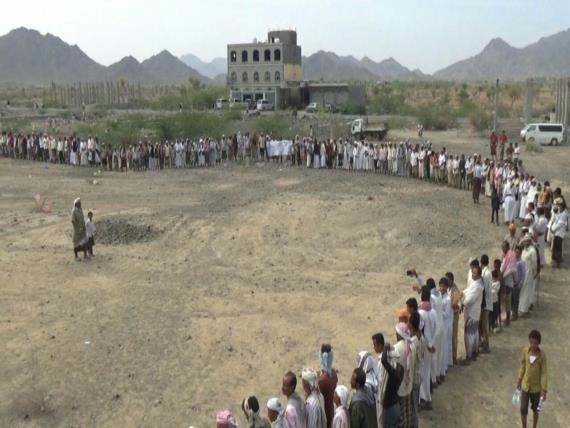 قبائل جبل رأس بالحديدة تعلن النفير العام والنكف في مواجهة العدوان