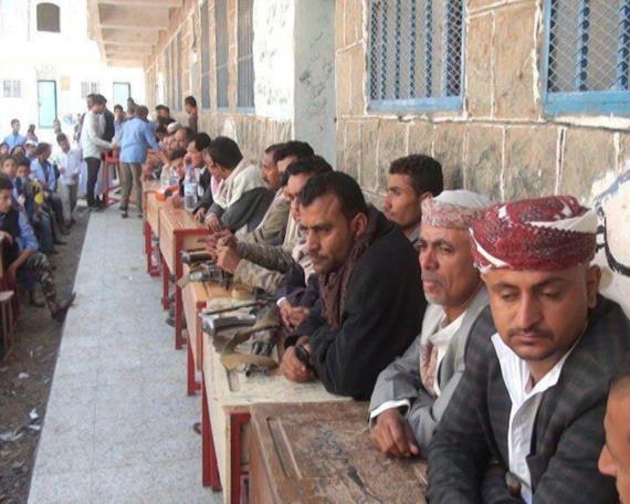 اختتام فعاليات ذكرى استشهاد السيد القائد في مديريتي العدين والحزم بإب
