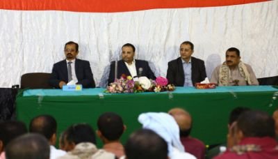 الرئيس الصماد يرأس لقاءا موسعا بقيادة محافظة الحديدة والمشائخ والوجهاء