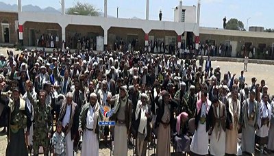 لقاء موسع في ذي السفال والسياني بإب لتعزيز الصمود في مواجهة العدوان
